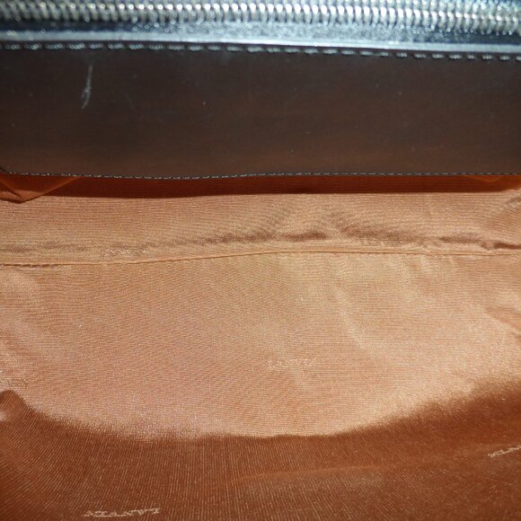 Lanvin Black Quilted/Smooth Leather Shoulder Bag w/ Gunmetal Chain Detail - Picture 15 of 16